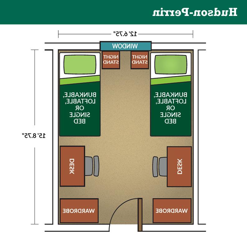 Hudson-Perrin B floor plan